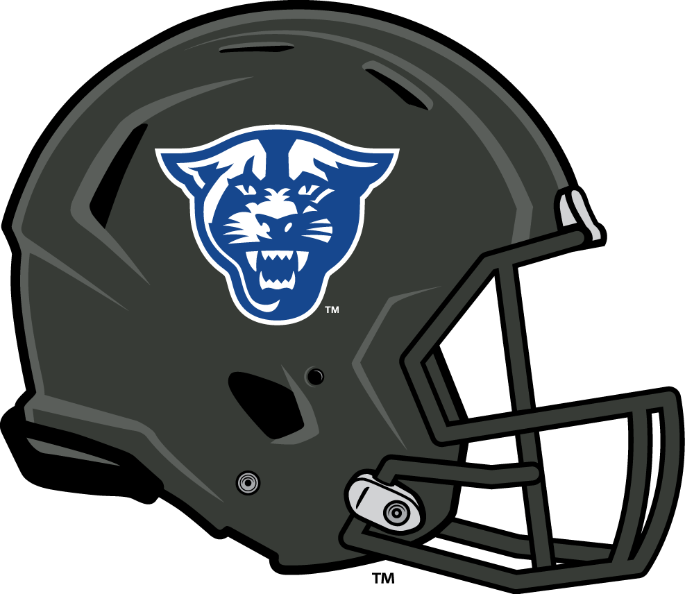 Georgia State Panthers 2015-Pres Helmet Logo v2 diy iron on heat transfer
